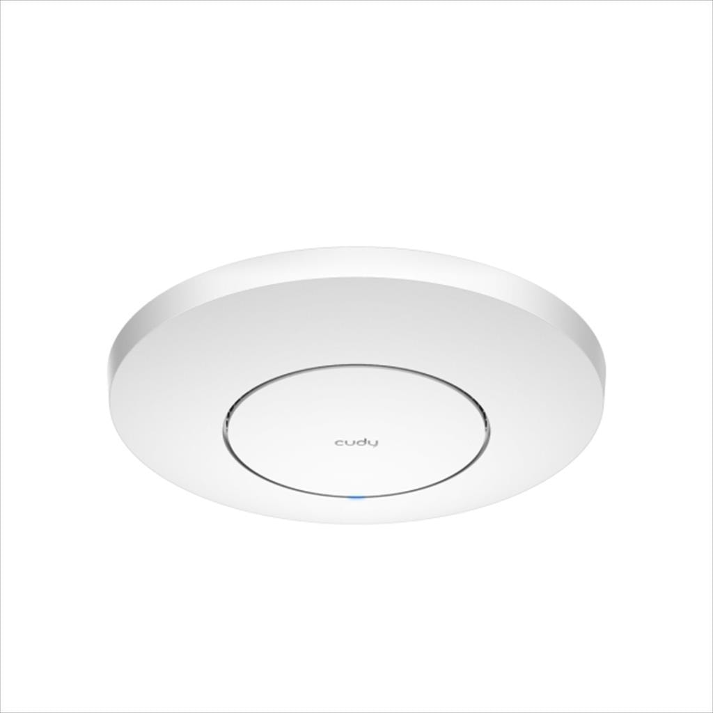 NET ACCESS POINT CUDY AP3000-P, AX3000 2.5GbE PoE, 5-Stream Dual-Band Wi-Fi 6, 130m2, wall/ceiling-mount, (POE Adapter included)