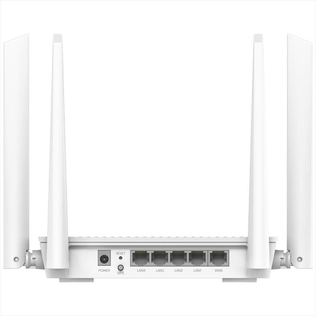 NET ROUTER WIRELESS DUAL BAND Wi-Fi 6 AX3000 CUDY WR3000S, w/4 antennas, 1x WAN 100/1000 port, 4x LAN 100/1000 ports