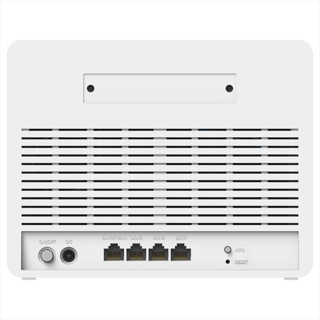 NET ROUTER WIRELESS DUAL BAND AC1200 4G LTE Cat6 CUDY LT700E w/2 internal antennas, 1x WAN Gb port, 4x LAN Gb ports