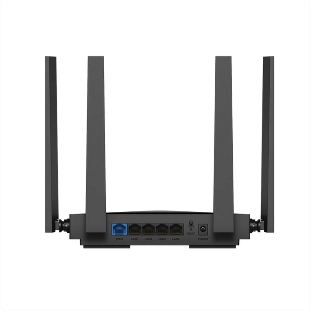 NET ROUTER WIRELESS DUAL BAND Wi-Fi 7 BE3600 CUDY WR3600H, w/4 antennas, 1x WAN 2.5G port, 4x LAN 100/1000 ports