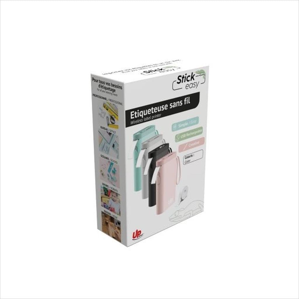 PRINTER MINI LABEL UPRINT STICK EASY UP21, WIRELESS MONOCHROME, BLACK 34846