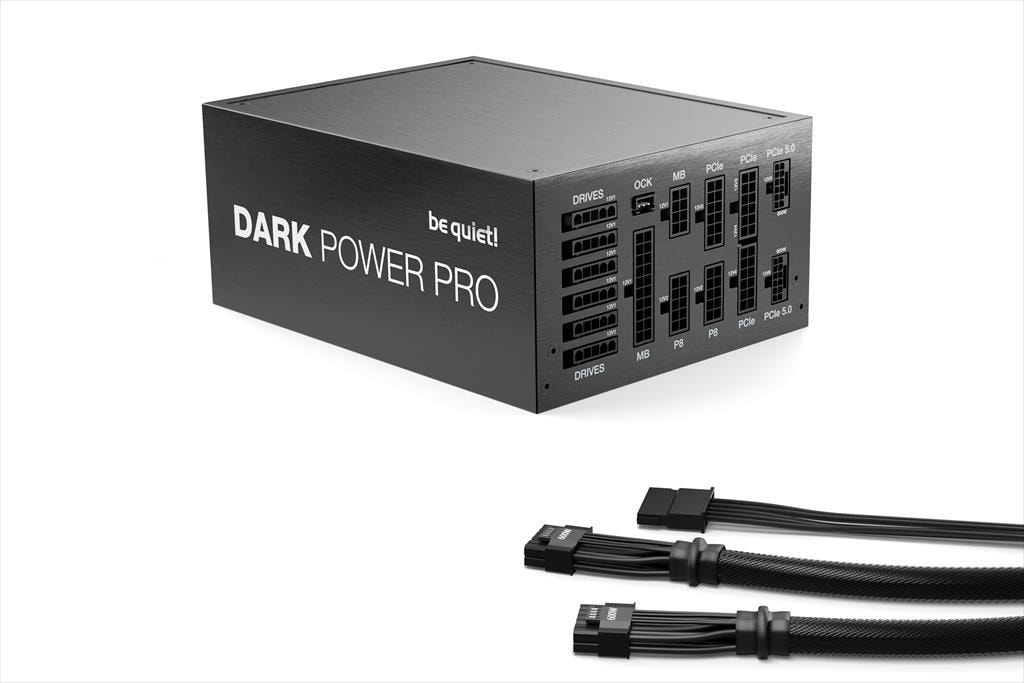 PSU 1300W BE QUIET! DARK POWER PRO 13 w/PCIe 5.0, 80 Plus TITANIUM FULL MODULAR, BN331