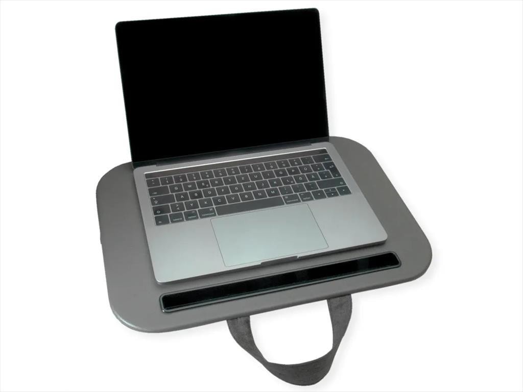 NB STAND SECOMP PILLOW LAPDESK  (TABLET AND LAPTOP) max 14", SILVER