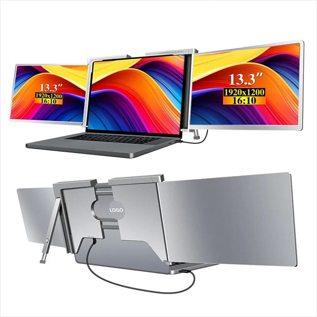NB 2-SCREEN MONITOR 13.3" EXTRALINK S350, IPS FULLHD