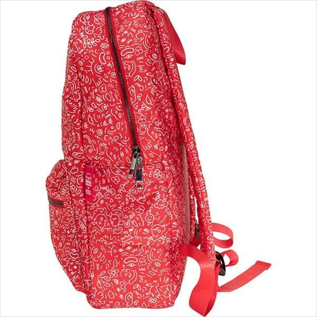 BACKPACK NB Backpack HAMA, 15,6" w/USB port, RED, 185672