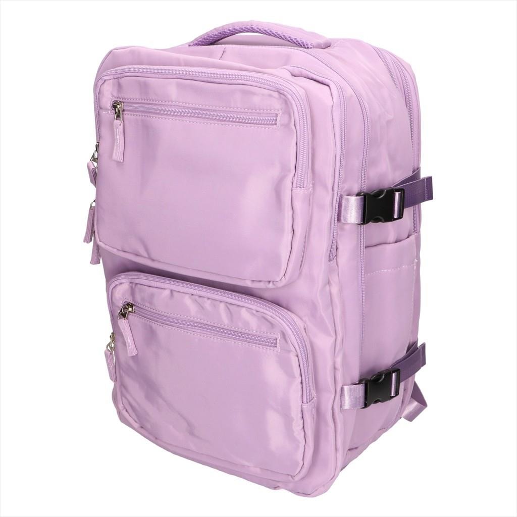 BACKPACK EXTRALINK BLACK FOREST CABIN TRAVEL BACKPACK 40X30X20 CM - KM01 PINK