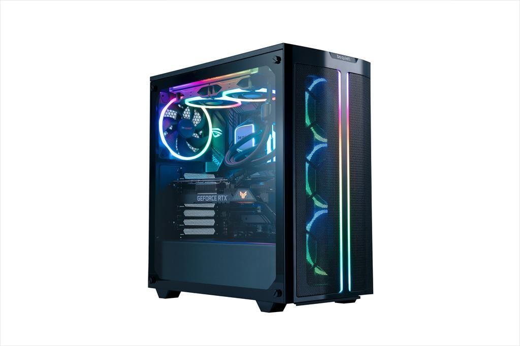 COOLERS CASE FAN 120mm BE QUIET! LIGHT WINGS PWM high-speed 2.500rpm ARGB, RIFLE BEARING, Triple Pack, BL077