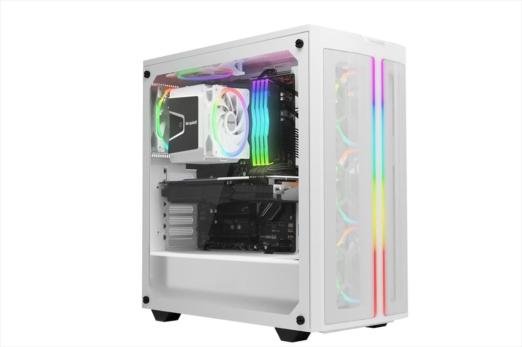 COOLERS CASE FAN 3x120mm BE QUIET! LIGHT WINGS WHITE PWM 1700rpm ARGB, RIFLE BEARING, Triple Pack, BL100