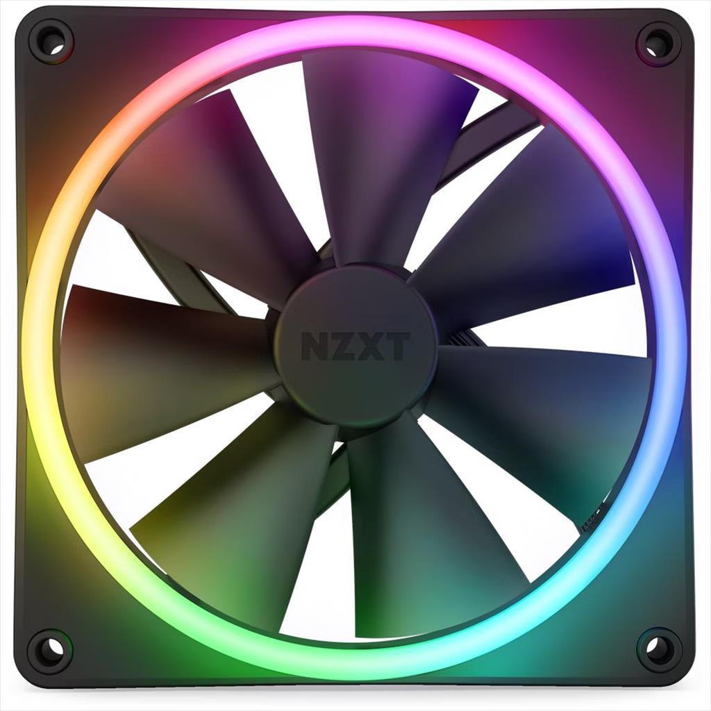 COOLERS CASE FAN 140mm NZXT F140 RGB DUO BLACK, RF-D14SF-B1
