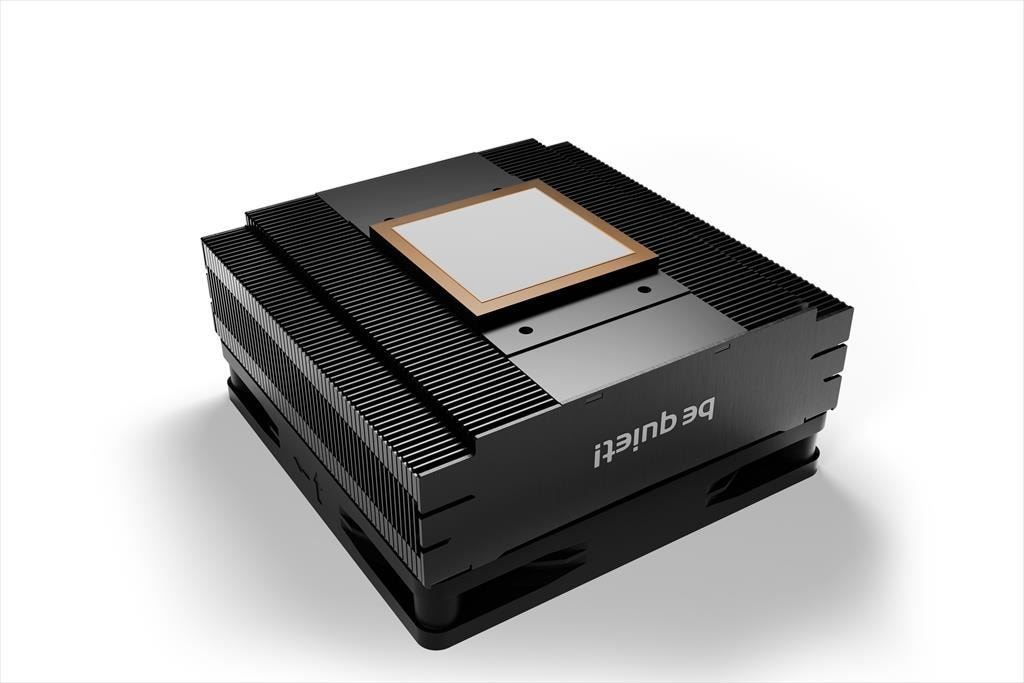 COOLERS CPU BE QUIET! PURE ROCK LP BLACK, 3 heatpipes 6mm, 92mm PWM fan, 45mm HEIGHT, TDP 100W, BK034