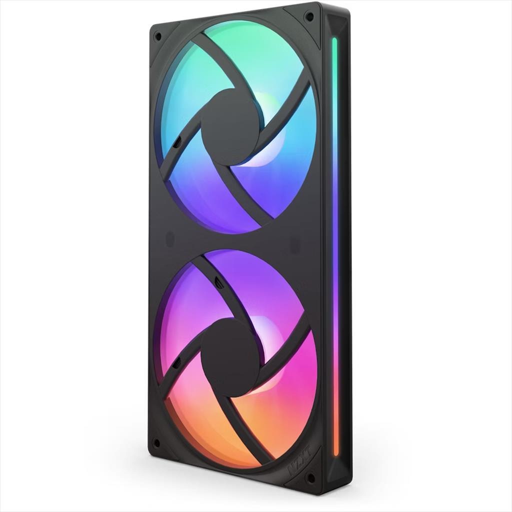 COOLERS CASE FAN 240mm NZXT F240 SINGLE FRAME RGB CORE Black PWM, 2.400 RPM, RF-U24HF-B1