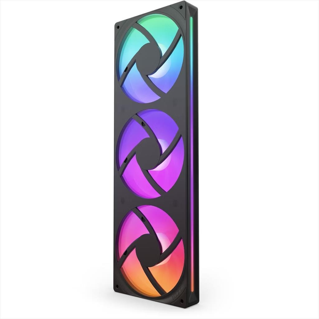 COOLERS CASE FAN 360mm NZXT F360 SINGLE FRAME RGB CORE Black PWM, 2.400 RPM, RF-U36HF-B1