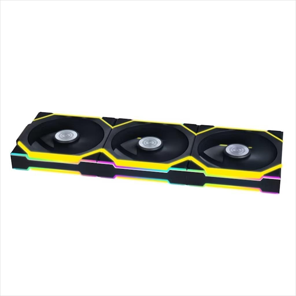 COOLERS CASE FAN 3x120mm LIAN LI UNI FAN SL w/ L-Wireless controller, 120 Reverse Blade A-RGB PWM, Black, 12RSL1W3B