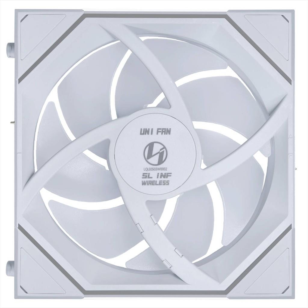 COOLERS CASE FAN 120mm LIAN LI UNI SL-INFINITY Wireless ARGB PWM - Reverse Blade, WHITE, 12RSLIN1W1W