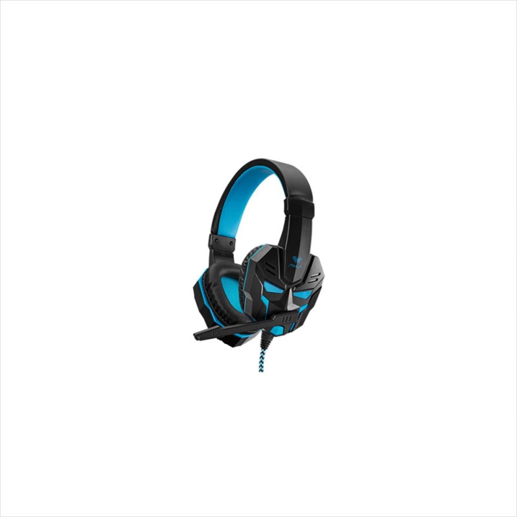 HEADPHONES AULA Prime Gaming Headset w/microphone, 2x3.5mm jack / USB (for illumination)