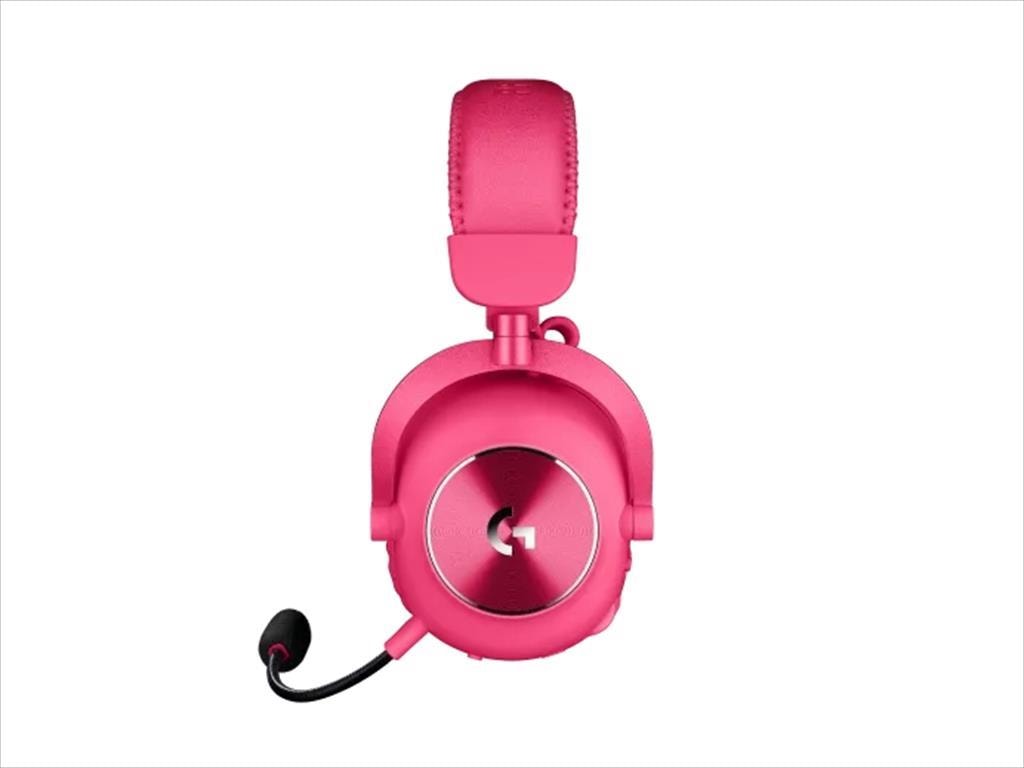 HEADPHONES LOGITECH Gaming-Headset G PRO X 2 Pink Wireless Lightspeed/ Bluetooth/ 3,5mm w/microphone 981-001275