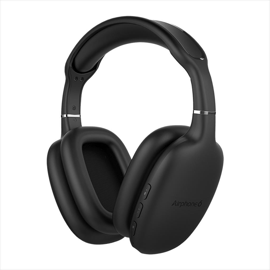 HEADPHONES SONICGEAR AIRPHONE 6 BT BLUETOOTH BLACK