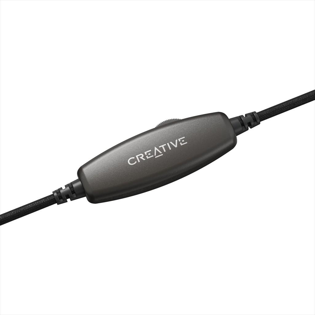 HEADPHONES CREATIVE HS-230 USB-A, 3.5mm, w/Noise-cancelling Mic, Inline Remote, 51EF1110AA000