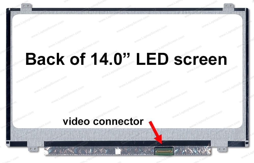 14.0" LED SLIM 40 PIN HINGES UP - DOWN