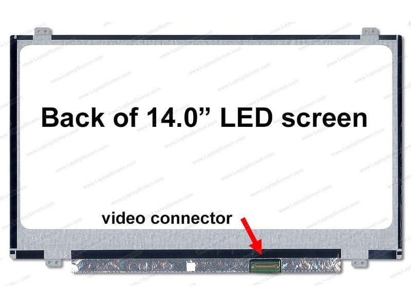 14.0" LED SLIM 30 PIN FULL HD HINGES UP - DOWN