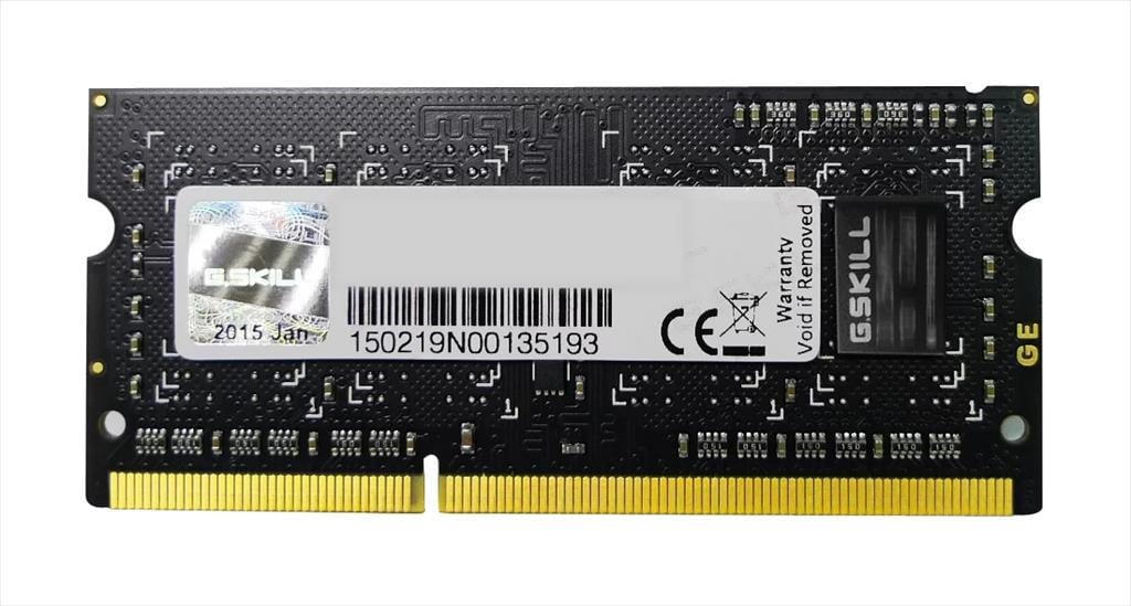 RAM мемории — RAM SO DIMM DDR3 4GB 1600MHz G.SKILL F3-12800CL11S-4GBSQ 1.5v