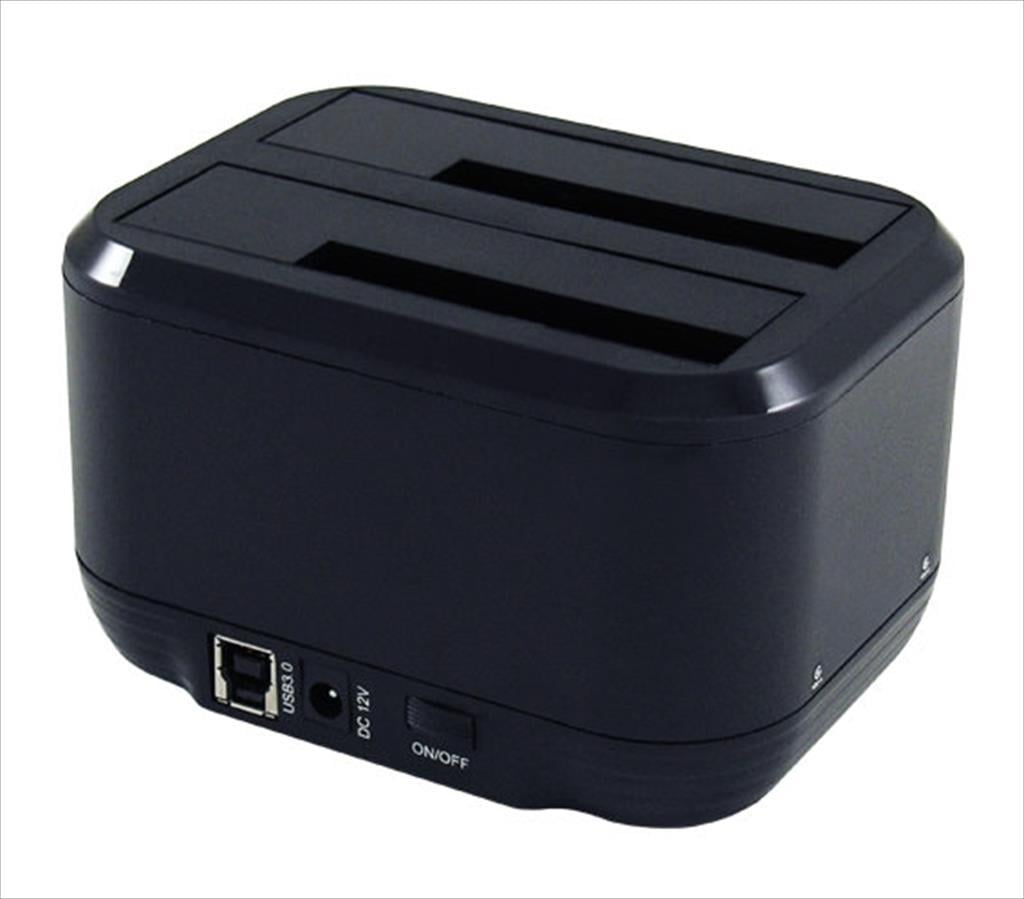 Докинг станица — HDD/SSD 2,5"/3,5" DOCKING STATION LC-POWER,Dual bay, USB 3.0, LC-DOCK-U3-III